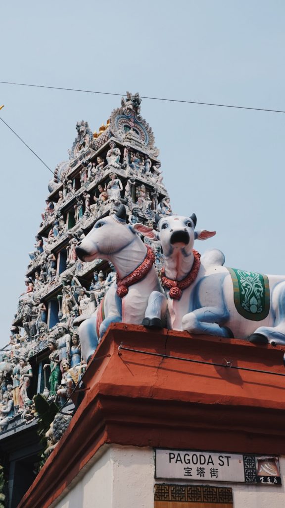 Templo Sri Mariamman en Singapur