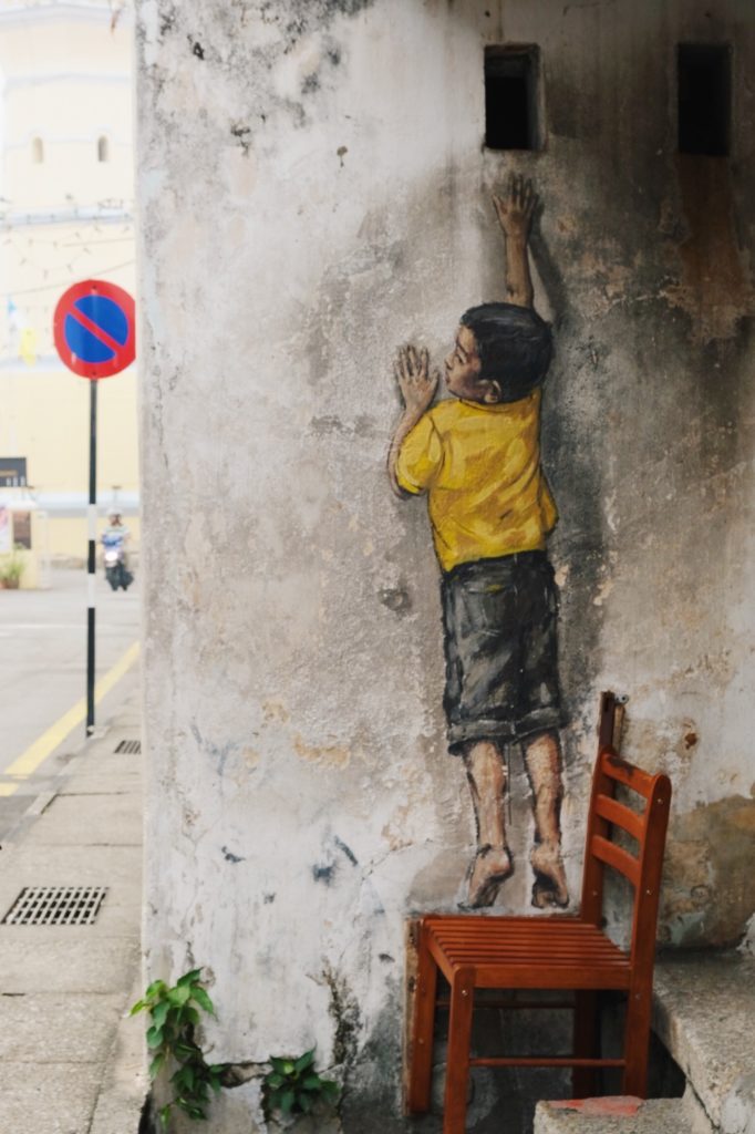 George Town boy chair