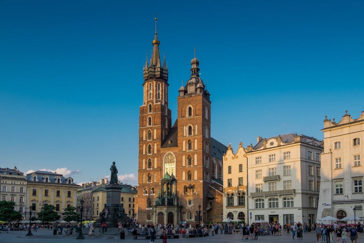 Centro histórico de la ciudad de Cracovia